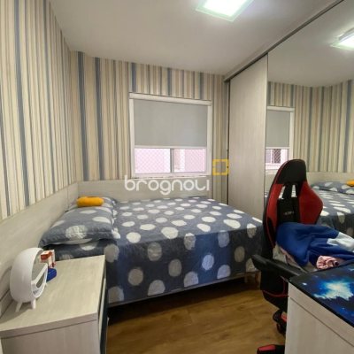 Apartamento com 103m², 3 quartos (sendo 1 suíte), 1 garagem, no bairro Campinas em São José