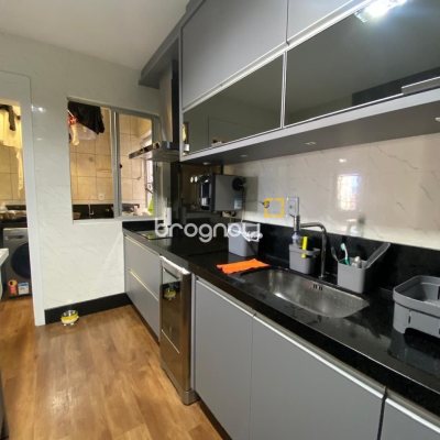Apartamento com 103m², 3 quartos (sendo 1 suíte), 1 garagem, no bairro Campinas em São José