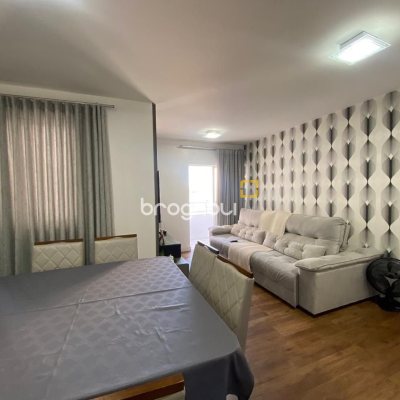 Apartamento com 103m², 3 quartos (sendo 1 suíte), 1 garagem, no bairro Campinas em São José