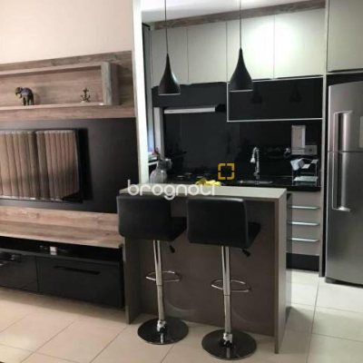 Apartamento com 67m², 2 quartos (sendo 1 suíte), 1 garagem, no bairro Pagani em Palhoça