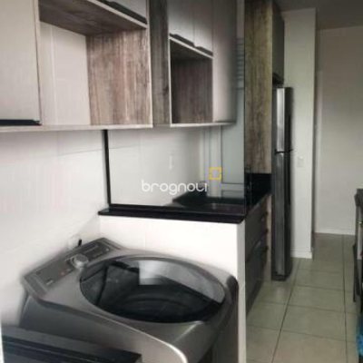 Apartamento com 67m², 2 quartos (sendo 1 suíte), 1 garagem, no bairro Pagani em Palhoça