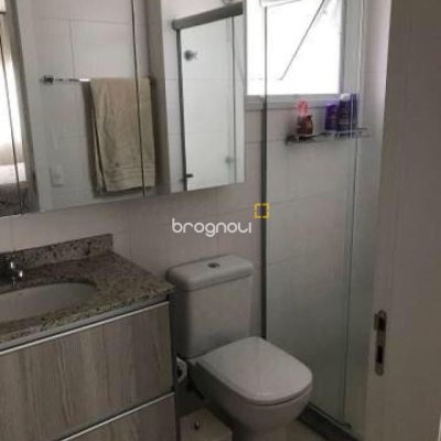 Apartamento com 67m², 2 quartos (sendo 1 suíte), 1 garagem, no bairro Pagani em Palhoça