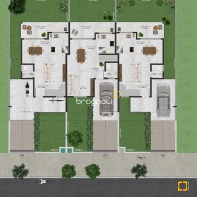 Casa com 176m², 3 quartos (sendo 1 suíte), 1 garagem, no bairro Campeche em Florianópolis