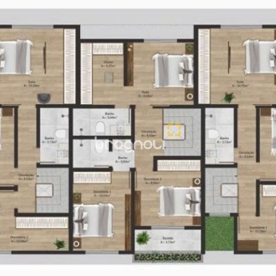 Casa com 167m², 3 quartos (sendo 1 suíte), 1 garagem, no bairro Campeche em Florianópolis