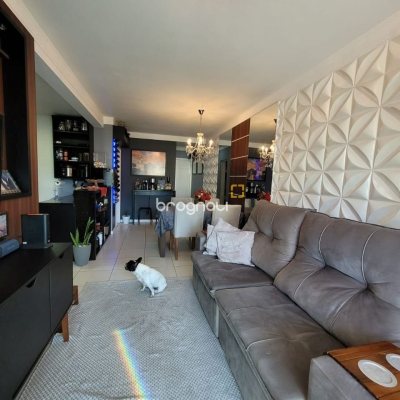 Apartamento com 78m², 2 quartos (sendo 2 suítes), 1 garagem, no bairro Ingleses em Florianópolis