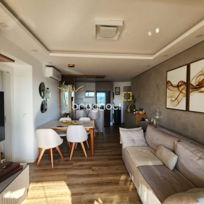 Apartamento com 111m², 3 quartos (sendo 1 suíte), 4 garagens, no bairro Abraão em Florianópolis
