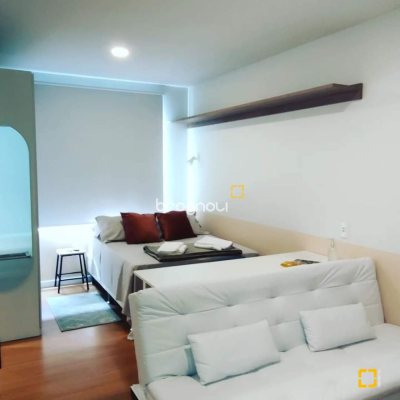 Studio com 22m², 1 quarto, 1 garagem, no bairro Cachoeira do Bom Jesus em Florianópolis