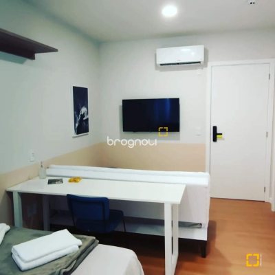 Studio com 22m², 1 quarto, 1 garagem, no bairro Cachoeira do Bom Jesus em Florianópolis