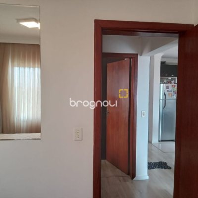 Apartamento com 52m², 2 quartos, 1 garagem, no bairro Potecas em São José