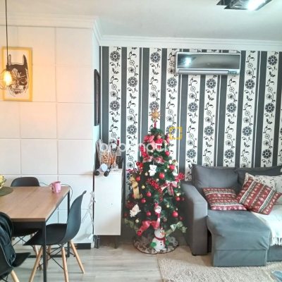 Apartamento com 52m², 2 quartos, 1 garagem, no bairro Potecas em São José