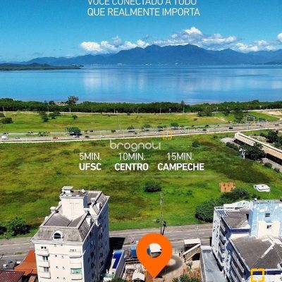 Apartamento com 66m², 2 quartos (sendo 1 suíte), 1 garagem, no bairro Saco dos Limões em Florianópolis