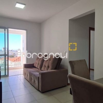 Apartamento com 68m², 2 quartos (sendo 1 suíte), no bairro Rio Caveiras em Biguaçu