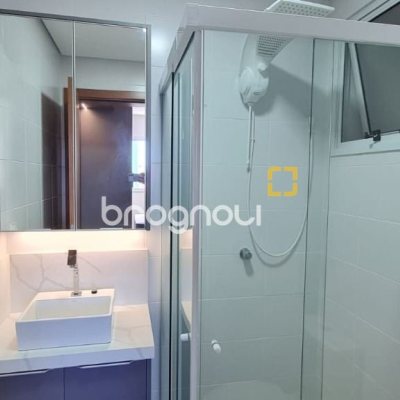 Apartamento com 68m², 2 quartos (sendo 1 suíte), no bairro Rio Caveiras em Biguaçu