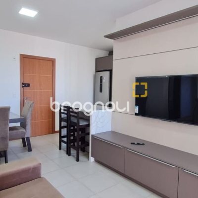 Apartamento com 68m², 2 quartos (sendo 1 suíte), no bairro Rio Caveiras em Biguaçu