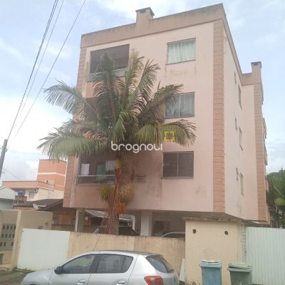Apartamento com 58m², 2 quartos, 1 garagem, no bairro Forquilhinha em São José