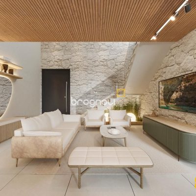 Casa com 330m², 4 quartos (sendo 4 suítes), 2 garagens, no bairro Rio Tavares em Florianópolis