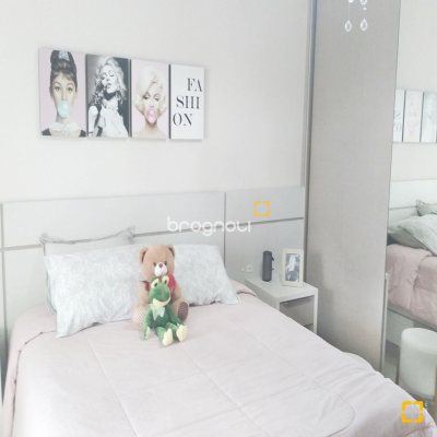 Apartamento com 92m², 3 quartos (sendo 1 suíte), 1 garagem, no bairro Barreiros em São José