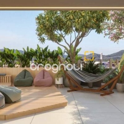 Studio com 57m², 1 quarto (sendo 1 suíte), 1 garagem, no bairro Campeche em Florianópolis