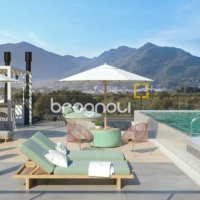 Studio com 57m², 1 quarto (sendo 1 suíte), 1 garagem, no bairro Campeche em Florianópolis