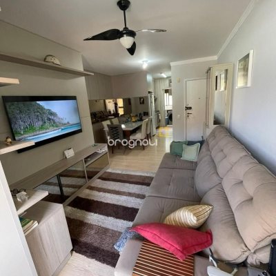 Apartamento com 76m², 3 quartos (sendo 1 suíte), 2 garagens, no bairro Praia Brava em Florianópolis