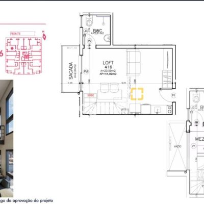 Studio com 44m², 1 quarto, 1 garagem, no bairro Canasvieiras em Florianópolis
