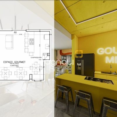 Studio com 44m², 1 quarto, 1 garagem, no bairro Canasvieiras em Florianópolis
