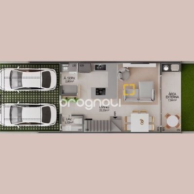 Casa de Condomínio com 141m², 2 quartos (sendo 2 suítes), 2 garagens, no bairro Lagoa da Conceição em Florianópolis