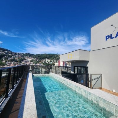 Apartamento com 57m², 1 quarto, 1 garagem, no bairro Centro em Florianópolis