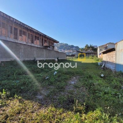 Terreno com 869m², no bairro Fazenda Santo Antônio em São José