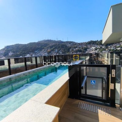 Apartamento com 57m², 1 quarto, 1 garagem, no bairro Centro em Florianópolis