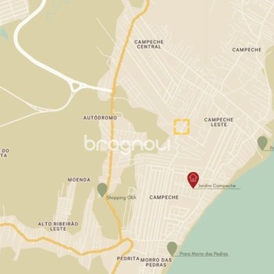 Casa com 99m², 2 quartos (sendo 2 suítes), 1 garagem, no bairro Campeche em Florianópolis
