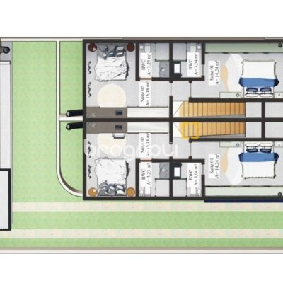 Casa com 99m², 2 quartos (sendo 2 suítes), 1 garagem, no bairro Campeche em Florianópolis