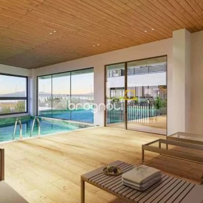 Apartamento com 80m², 2 quartos (sendo 2 suítes), 1 garagem, no bairro Praia Comprida em São José