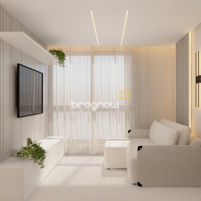 Apartamento com 71m², 2 quartos (sendo 1 suíte), 1 garagem, no bairro Santinho em Florianópolis