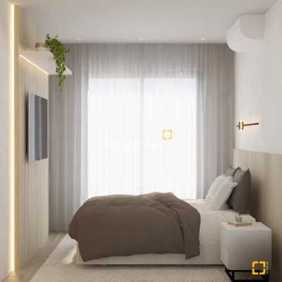 Apartamento com 71m², 2 quartos (sendo 1 suíte), 1 garagem, no bairro Santinho em Florianópolis