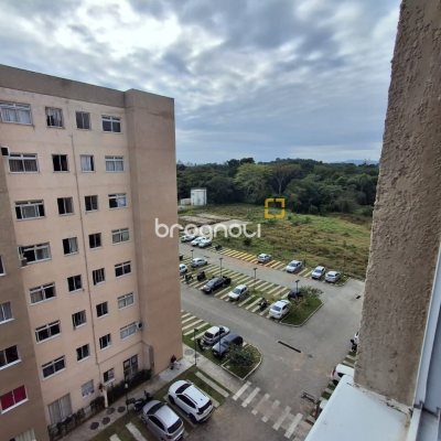 Apartamento com 48m², 2 quartos, 1 garagem, no bairro Bela Vista em Palhoça