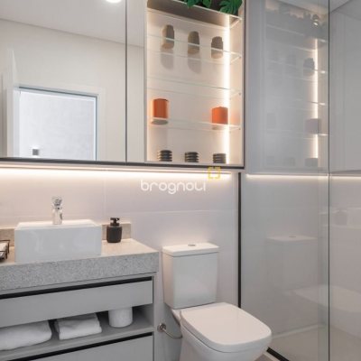 Apartamento com 80m², 1 quarto (sendo 1 suíte), 1 garagem, no bairro Santo Antônio de Lisboa em Florianópolis