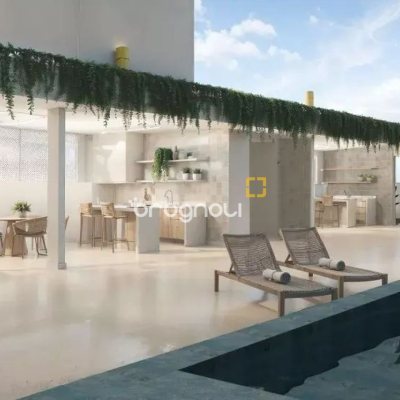 Apartamento com 37m², 1 quarto, 1 garagem, no bairro Barra da Lagoa em Florianópolis