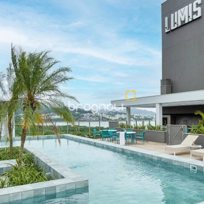 Apartamento com 72m², 2 quartos (sendo 1 suíte), 1 garagem, no bairro Cacupé em Florianópolis