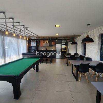 Apartamento com 60m², 1 quarto (sendo 1 suíte), 1 garagem, no bairro Carvoeira em Florianópolis