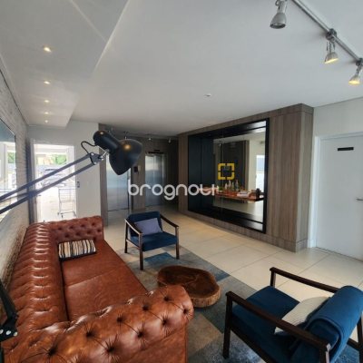 Apartamento com 60m², 1 quarto (sendo 1 suíte), 1 garagem, no bairro Carvoeira em Florianópolis