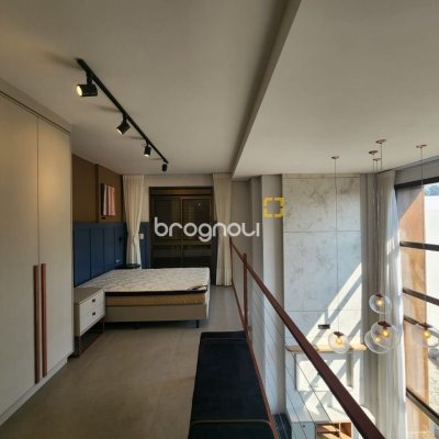 Apartamento com 60m², 1 quarto (sendo 1 suíte), 1 garagem, no bairro Carvoeira em Florianópolis