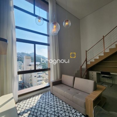 Apartamento com 60m², 1 quarto (sendo 1 suíte), 1 garagem, no bairro Carvoeira em Florianópolis