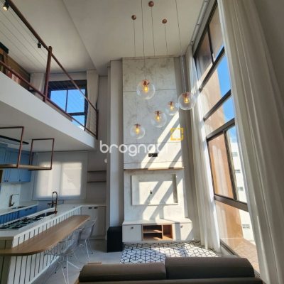 Apartamento com 60m², 1 quarto (sendo 1 suíte), 1 garagem, no bairro Carvoeira em Florianópolis
