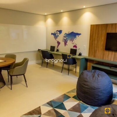Apartamento com 69m², 2 quartos (sendo 1 suíte), 2 garagens, no bairro Itacorubi em Florianópolis