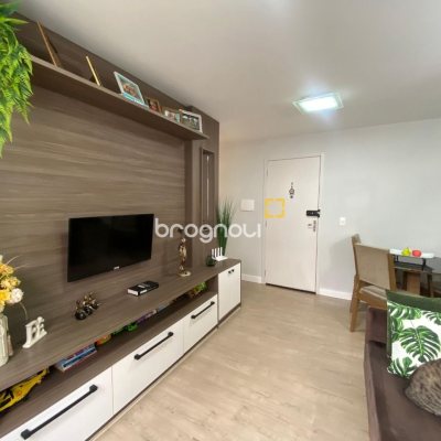 Apartamento com 55m², 2 quartos, 1 garagem, no bairro Potecas em São José