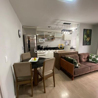Apartamento com 55m², 2 quartos, 1 garagem, no bairro Potecas em São José