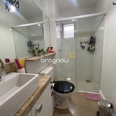 Apartamento com 55m², 2 quartos, 1 garagem, no bairro Potecas em São José