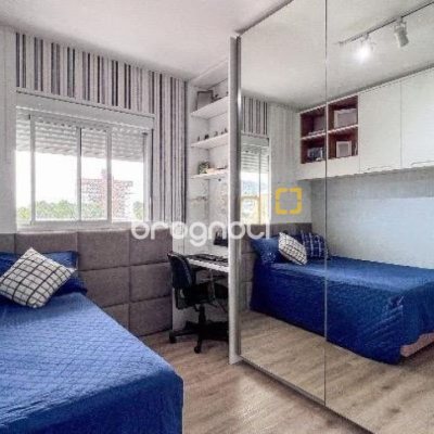 Apartamento com 123m², 3 quartos (sendo 1 suíte), 2 garagens, no bairro Itacorubi em Florianópolis