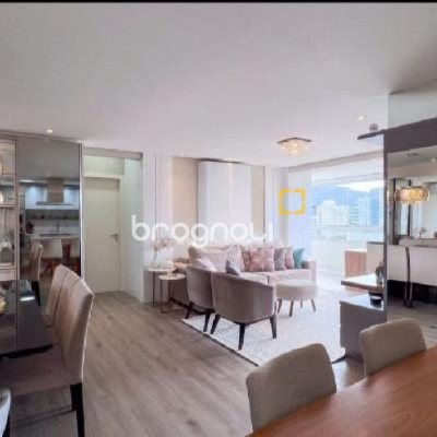 Apartamento com 123m², 3 quartos (sendo 1 suíte), 2 garagens, no bairro Itacorubi em Florianópolis